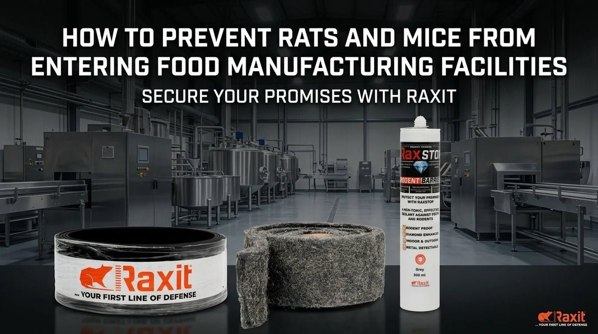 How to Prevent Rats and Mice from Entering Food Manufacturing Facilities?