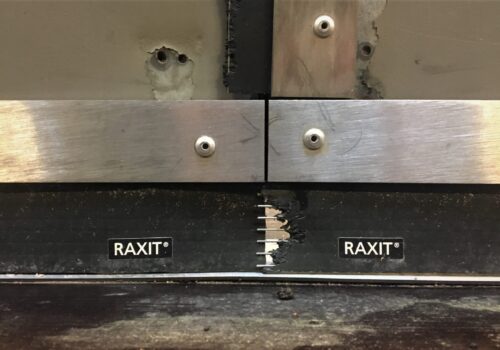 The Raxit Seal after 14 days of rodent penetration test.